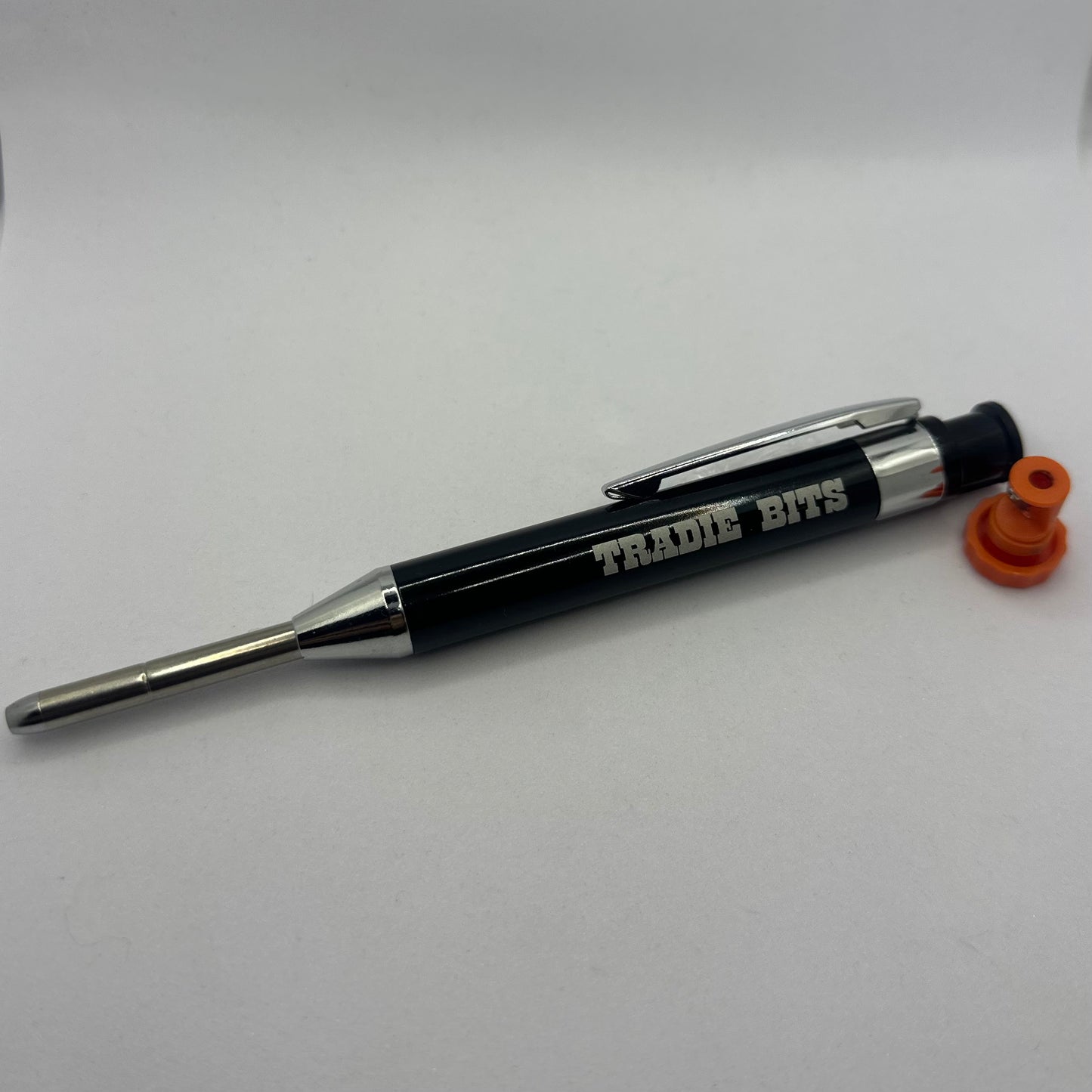Precision Aluminium Refillable Tradie Pencil (+ 1 FREE Refill Pack)