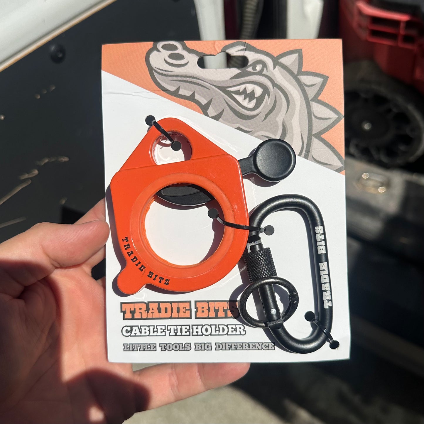 Aluminium Cable Tie Holder